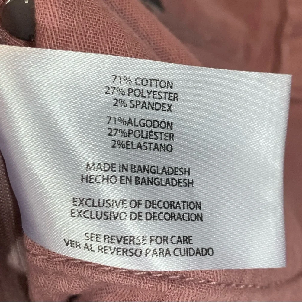 Gap Shorts Corduroy Nostalgia Rose Shorts NWT